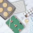 thumbnail image 5 of Yayeee Pot Holders Kitchen Heat Resistant with Pocket 7"x9.8" Cotton Oven Cooking Hot Pads, Christmas Trees, 5 of 7