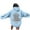 Light Purple, variant on Y2K Hoodie Fall Oversize Hoodie with Flower Print Breathable Soft Casual Hooded Sweatshirt Streetwear Sweaters for Women Light Blue XXL