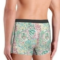 thumbnail image 5 of Balery Watercolor Tiger Men's Boxer Briefs, Soft and Breathable Cotton Underwear with nylon Waistband-Large, 5 of 9