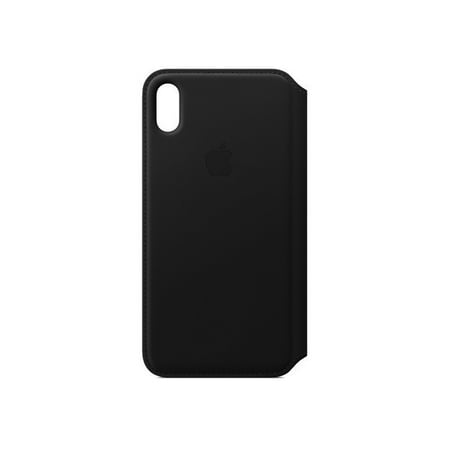 Apple Leather Folio (for iPhone Xs Max) - Black