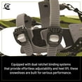 thumbnail image 3 of Expedition Trail Men and Women's Lightweight Aluminum Snowshoe Kit, Size 19, Ratchet Binding, 3 of 11