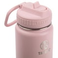thumbnail image 2 of Takeya Actives Stainless Steel Water Bottle w/Straw lid, 24oz Blush, 2 of 4