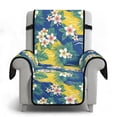 thumbnail image 6 of TSOVTHRID Tropical Floral Palm Leaf Print Recliner Cover Non Slip Recliner Chair Covers Lazy Boy Recliner Cover Furniture Protector Cover with Storage Pocket Reclining Slipcovers for Dogs, Pets, 6 of 7