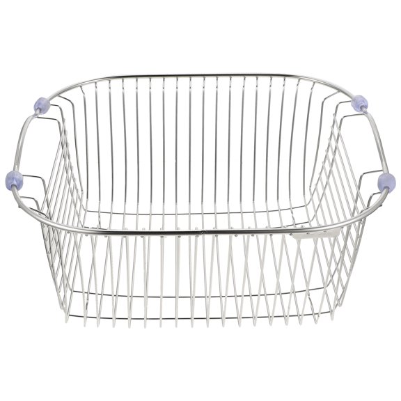 Himition Stainless Steel Sink Drain Rack Household Sink Dish Drying Rack Vegetable Washing Basket
