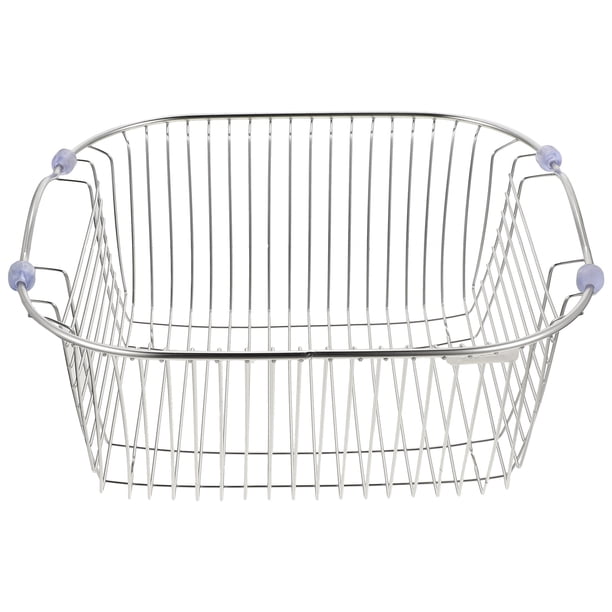 BRIGHTFUFU Colador Y Escurridor Para Fregadero De Cocina En Acero Inoxidable Resistente Y Con Moderno