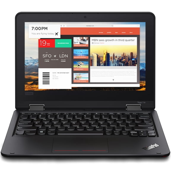 Lenovo ThinkPad 11e Yoga Gen 6 Intel Laptop, 11.6" IPS LED , m3-8100Y, 8GB, UHD Graphics 615, 256GB