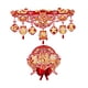 thumbnail image 3 of Banner de año Nuevo Chino, personaje Fu, guirnalda roja, decoraciones de año Nuevo Lunar, adornos Fuzi para celebración de pared interior para oficina Estilo C, 3 of 8