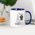 thumbnail image 3 of CafePress - Radio London 50Th Mug - 11 oz Ceramic Mug - Novelty Coffee Tea Cup, 3 of 4