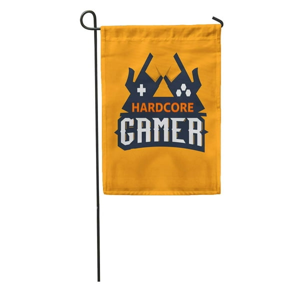 POGLIP Game Gamer Hardcore Joystick Wireless Abstract Activity Button Computer Console Garden Flag Decorative Flag House Banner 28x40 inch