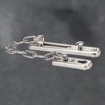 thumbnail image 1 of HEALEEP 2Pcs Home Use Door Lock Chain with Strong Stainless Steel and Safety Buckle for Secure Ventilation, 1 of 8