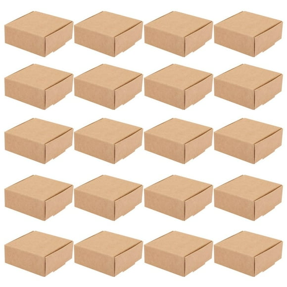 LEEYNEER Boxes Box Shipping Small Cardboard Mailing Corrugated Soap Packaging Kraft Mailer Jewelry Mailers Paper Packing