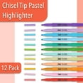 thumbnail image 3 of Mr. Pen- Pastel Highlighters, 12 Pack, Assorted Colors, Fast Dry, Highlighter Pastel, 3 of 9
