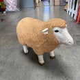 thumbnail image 4 of Baby Merino Ewe Life Size Statue, 4 of 8