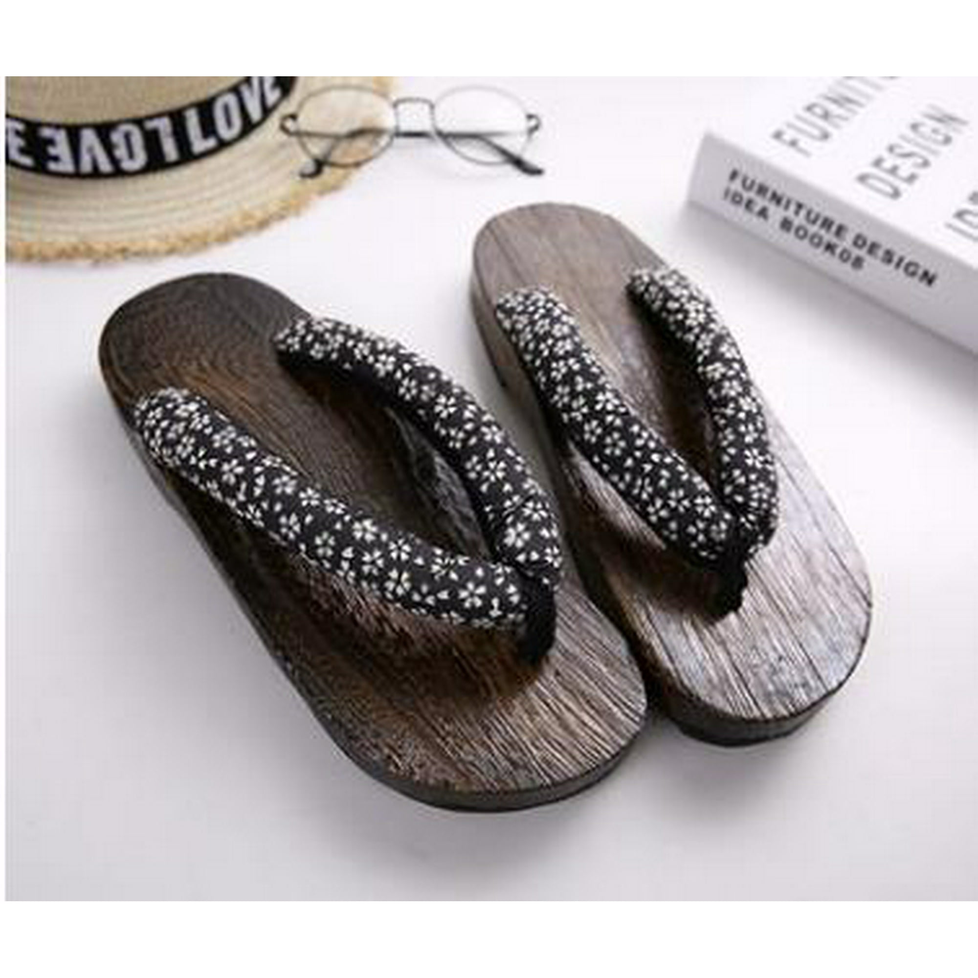 Japanese Anime Cosplay Costume, Men's Summer Sandals, Wooden Flats, Slippers Clogs, Flip-Flops-Brown | Walmart Canada Japanese Anime Cosplay Costume, Men's Summer Sandals, Wooden Flats, Slippers Clogs, Flip-Flops-Brown | Walmart Canada