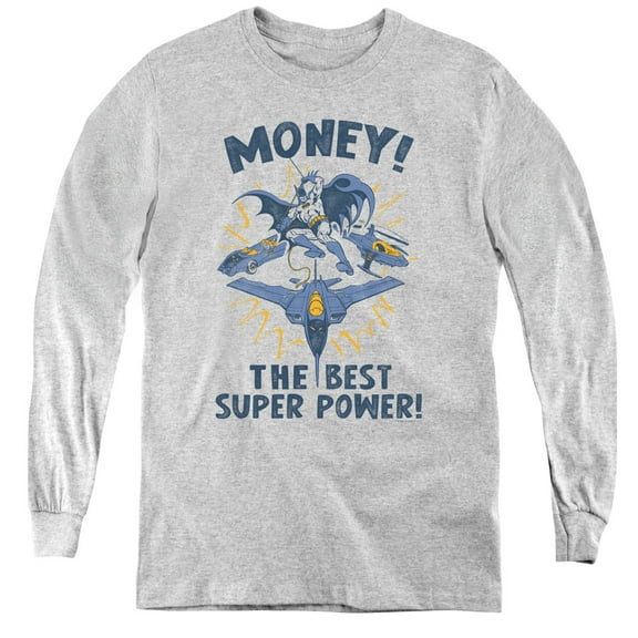 Dc - Money - Youth Long Sleeve Shirt - Large