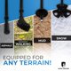 thumbnail image 5 of Bastones de trekking ALPIN LOACKER ajustables de 99 a 120 cm con empuñadura de corcho, 5 of 8