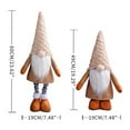 thumbnail image 2 of EIMELI Christmas Decorations Retractable Doll Faceless Old Man Doll Window Swing, 2 of 5