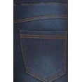 thumbnail image 5 of Jvini Women's Pull On Skinny Jeans Stretch Denim Jean Jeggings 29" Dark Indigo Wash, 5 of 5