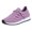 Purple, variant on YLYL Women's Sneakers Lace up No Slip Comfortable Casual Workout Gym Walking Running Tennis Shoes