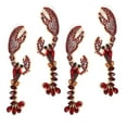 thumbnail image 1 of Pendientes Colgantes, 2 Pares De Pendientes únicos Para Mujer, Hermosos Y Elegantes Para Mujer ANGGREK CF1216, 1 of 8