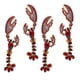thumbnail image 4 of Pendientes de Caída, Arete de Mujeres de Langosta, para Mujeres Decoración de Regalo Femenino, 4 of 7