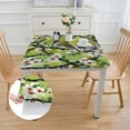 thumbnail image 2 of BANET Branch Square Tablecloth,Spring Theme,Breathable Tabletop Cover Waterproof Square Table Cloth,for Square Tables for Parties,Holiday Dining white, 2 of 8