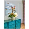 thumbnail image 4 of Marmont Hill "Corgi in Space" by Tori Campisi Painting Print on Canvas, 4 of 7