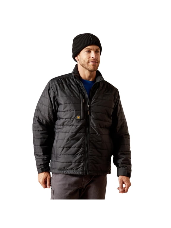 Men's Rebar Cordura Ripstop Lightweight Insulated Jacket, Black, XX-Large