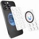 thumbnail image 1 of wonima44 Magnetic Suction Cup Phone Case Mount,Silicone Octo Cup Buddy Phone Stand for iPhone and Android, Non Slip Holder Hands-Free Selfies and Videos for TikTok Influencers- White, 1 of 1