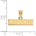 thumbnail image 2 of 14K Yellow Gold 14Ky Logoart Lehigh University Small Pendant (11 X 19) Made In United States 4y005lhu, 2 of 5