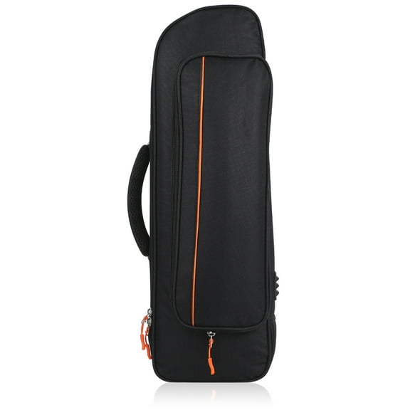 FRCOLOR Musical Instrument Pouch Black Trumpet Case with Thick Padding
