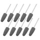 thumbnail image 1 of Uxcell Juego de Ruedas de Pulido de Silicona en Paquete de 10, 0.39 Pulgadas (10mm) Diámetro, Bits de Lijado para Herramienta Rotativa 120 Granos [Negro], 1 of 1
