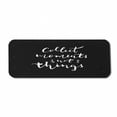 thumbnail image 1 of Saying Computer Mouse Pad, Hand Drawn Calligraphic Illustration on a Dark Background Important Note, Rectangle Non-Slip Rubber Mousepad Large, 31" x 12" Gaming Size, Charcoal Grey White, by Ambesonne, 1 of 2