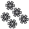 thumbnail image 1 of Sonducket 5Pcs Hiking Pole Basket Rubber Wheels Stick Mud Snowflake Protector Cap Ski Outdoor Telescope Hike Pads Camping Type3, 1 of 6