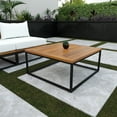 thumbnail image 2 of SEI Furniture Taradale Wood Indoor/Outdoor Coffee Table in Natural, 2 of 3