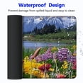 thumbnail image 4 of Heduofu  Beautiful Flowers Mountain Sky Water Mouse Pads Customized, Eco Friendly Cloth with Neoprene Rubber Mouse Pad Desktop Mousepad Laptop Mousepads Comfortable Comput 31.5x11.8 in, 4 of 6