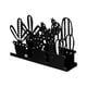 thumbnail image 1 of Cateissary Servilletero de metal negro de amplia aplicación y fácil de limpiar, servilletero de resistente y duradero Mostrada, 1 of 6