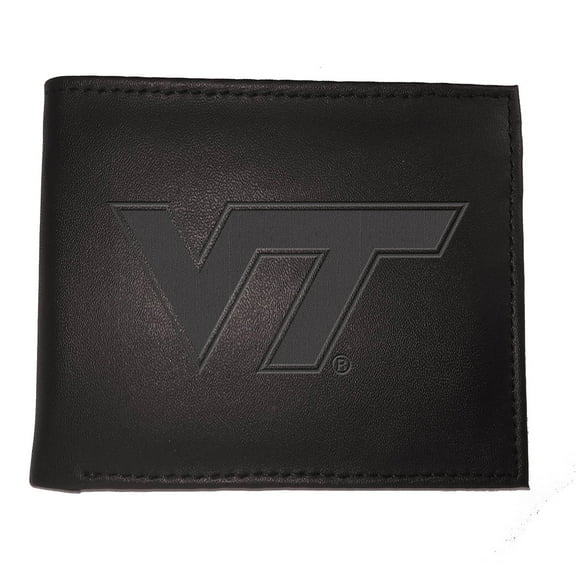 Black Virginia Tech Hokies Hybrid Bi-Fold Wallet
