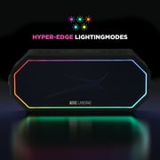 Altec Lansing Hydra Blast 2.0 LED Lighting Floatable Waterproof Wireless Magnetic Bluetooth Portable Speaker, Black, IMW1302