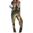 thumbnail image 3 of QIUOMBBP Halloween Pajamas for Women Sets Funny Forest Witch Graphic Lounge Set Casual Button Up Shirts and Wide Leg Pants Sleepwear 2 Piece Outfits, Multicolor, L, 3 of 7