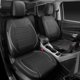 thumbnail image 2 of Funda universal de cuero para asiento de coche CAR PASS, compatible con airbag, 2 of 8