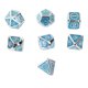 thumbnail image 1 of Gear Polyhedral Dice, Clear Number Props Juego De Mesa De Metal Dados Para Hombres Y Mujeres Para Fiestas ANGGREK Descripción de la referencia, 1 of 5
