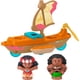 thumbnail image 1 of Moana Disney de Toy Fisher-Price Little People con canoa y figura, 1 of 5