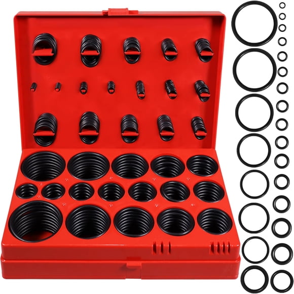 Kit de juntas tóricas XBVV 419 piezas de goma métrica universal Buna-N 70A