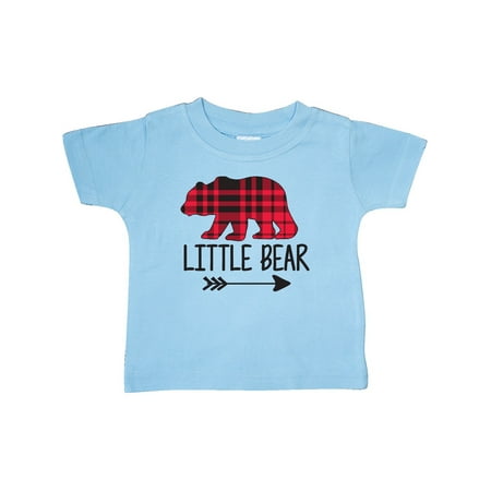 

Inktastic Plaid Little Bear with Arrow Gift Baby Boy or Baby Girl T-Shirt