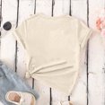 thumbnail image 2 of YUANxueke Short Sleeve T-Shirts for Boys Girls, Cute Printed Crewneck T-Shirts, Back To School Casual Tops, 2 of 6