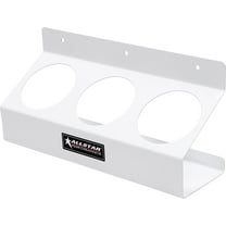 Aerosol Can Holder White 3 Hole