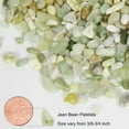 thumbnail image 2 of 10 Pounds Jade Pebbles for Plants, 3/8 to 3/4 inch Decorative Rocks for Bamboo, Vase, Succulents, Garden, Landscaping, Highly Polished and Smooth Surface, 2 of 7