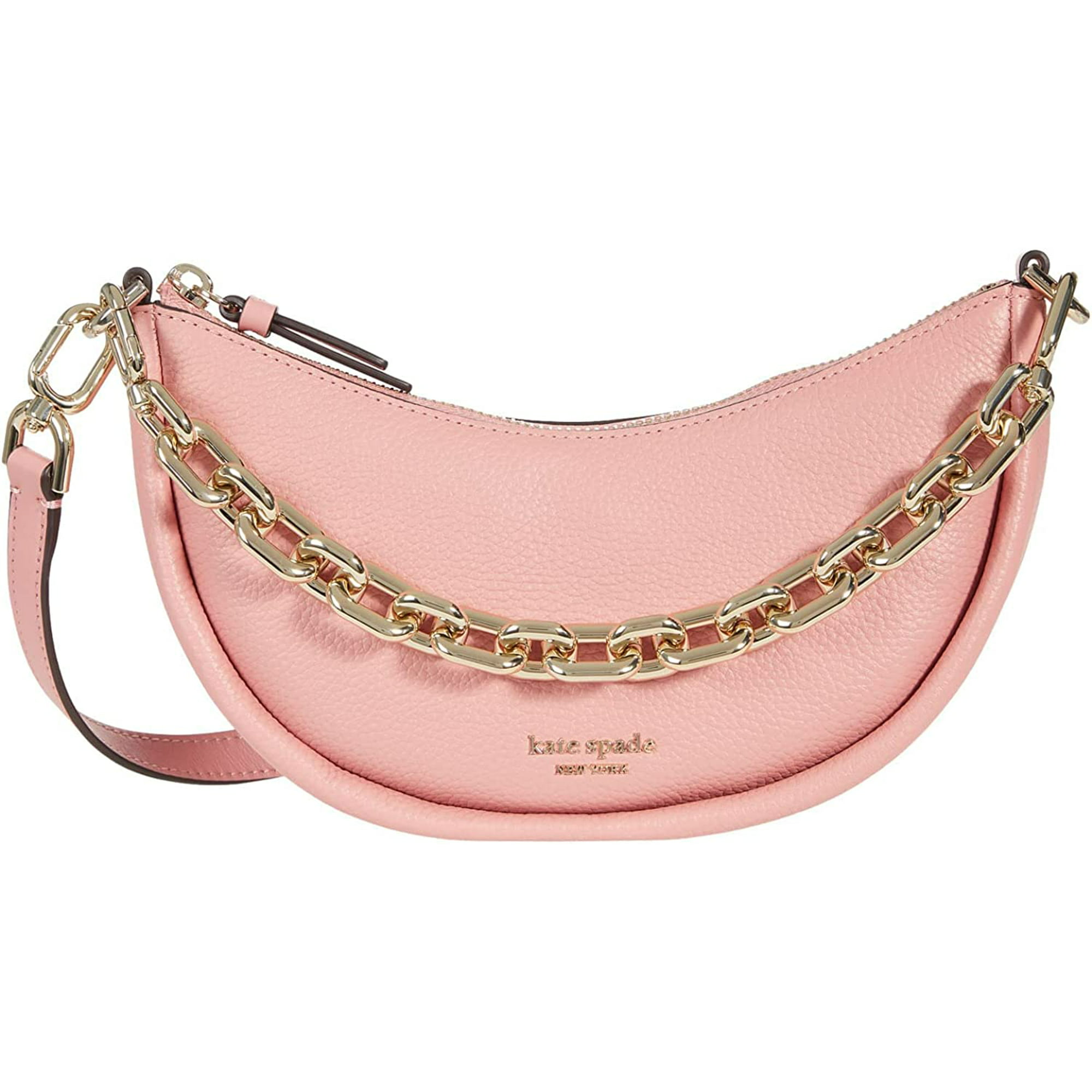 Kate Spade New York Smile Pebbled Leather Small Crossbody Serene Pink One  Size