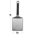 thumbnail image 6 of Blackstone Hamburger Spatula Extra Wide 15 in Stainless Steel Kitchen Spatula, 6 of 11